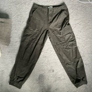 Green Cargo Joggers